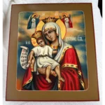 Достойно Есть рукописная икона Божией Матери